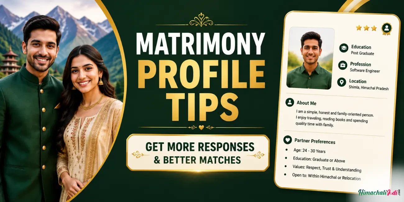 How to Create a Matrimony Profile That Gets More Responses: Best Matrimony Profile Tips