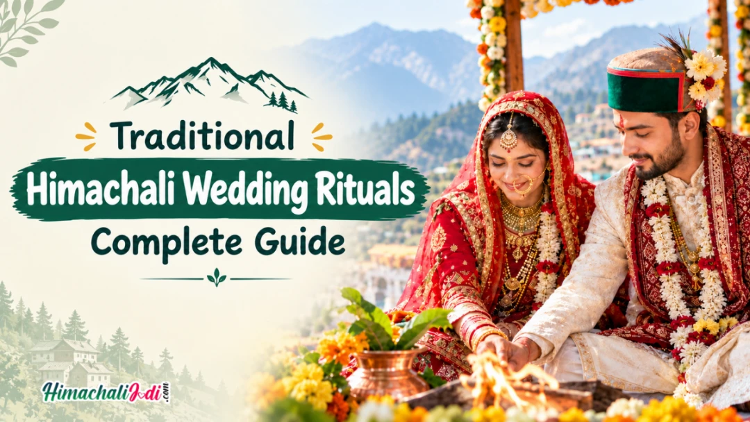 Traditional Himachali Wedding Rituals: Complete Guide to Pahari Wedding Ceremonies