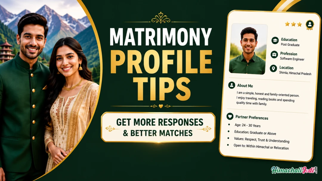 How to Create a Matrimony Profile That Gets More Responses: Best Matrimony Profile Tips