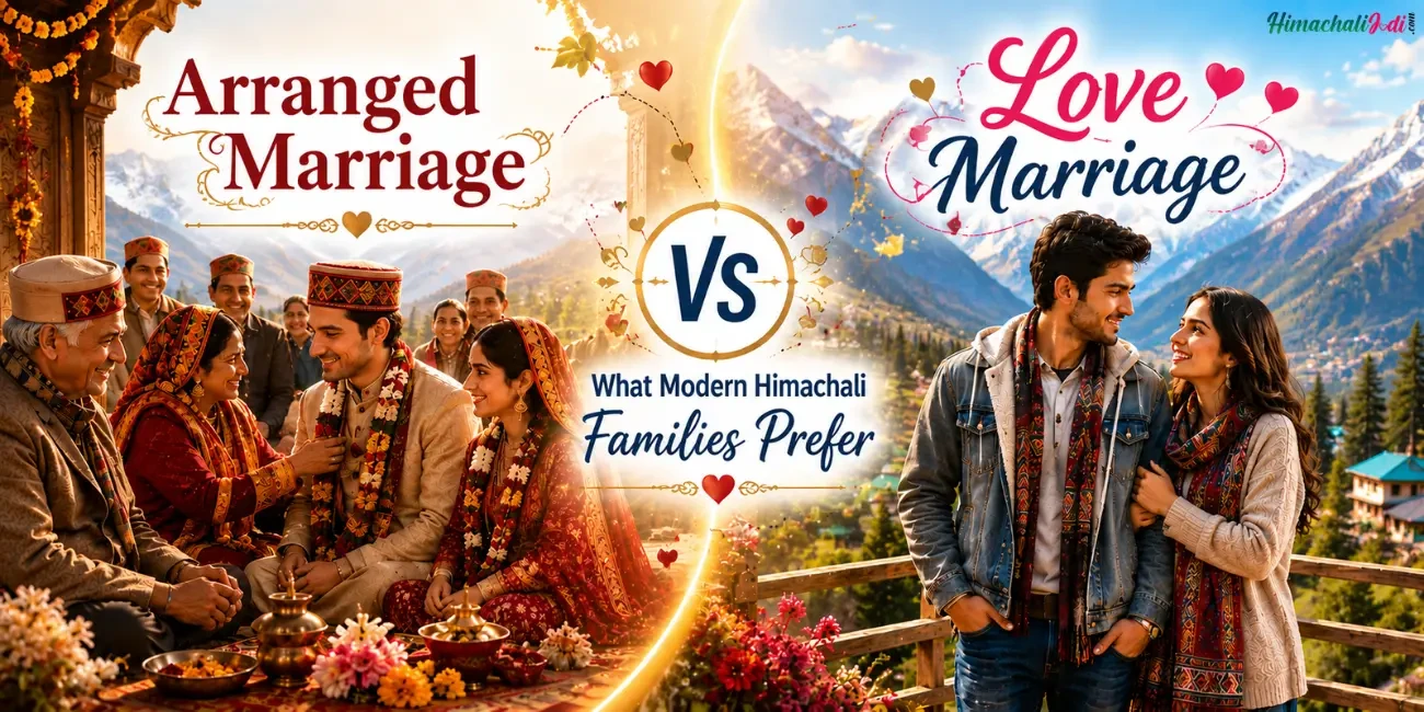 Arranged Marriage vs Love Marriage: What Modern Himachali Families Prefer